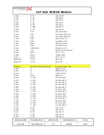 Предварительный просмотр 61 страницы Daewoo DLP-3022 Service Manual