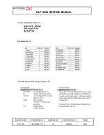 Предварительный просмотр 68 страницы Daewoo DLP-3022 Service Manual