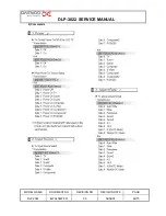 Предварительный просмотр 69 страницы Daewoo DLP-3022 Service Manual