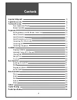 Предварительный просмотр 4 страницы Daewoo DLP-3212L Instruction Manual