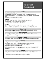 Preview for 5 page of Daewoo DLP-3212L Instruction Manual