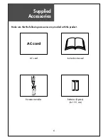 Предварительный просмотр 6 страницы Daewoo DLP-3212L Instruction Manual