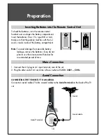 Предварительный просмотр 10 страницы Daewoo DLP-3212L Instruction Manual