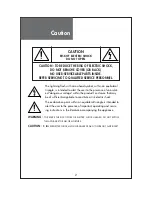 Preview for 2 page of Daewoo DLP-32C5 Instruction Manual