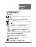 Preview for 3 page of Daewoo DLP-32C5 Instruction Manual