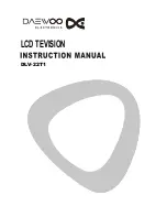 Предварительный просмотр 1 страницы Daewoo DLV-22T1 Instruction Manual