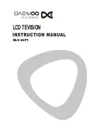 Preview for 1 page of Daewoo DLV-26T1 Instruction Manual