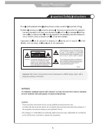 Предварительный просмотр 8 страницы Daewoo DLV-26T1 Instruction Manual