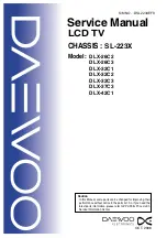 Daewoo DLX-26C2 Service Manual preview