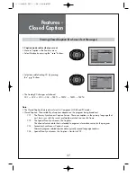 Preview for 37 page of Daewoo DLX-32C7 Instruction Manual