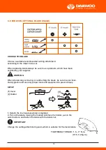 Предварительный просмотр 20 страницы Daewoo DMT520 User Manual