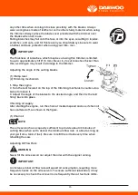 Предварительный просмотр 24 страницы Daewoo DMT520 User Manual