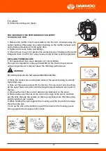 Предварительный просмотр 28 страницы Daewoo DMT520 User Manual