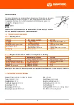 Предварительный просмотр 32 страницы Daewoo DMT520 User Manual