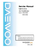 Daewoo DOB-092RH Service Manual preview