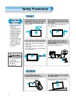 Предварительный просмотр 3 страницы Daewoo DP-42GP User Manual