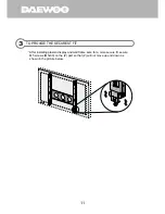 Preview for 12 page of Daewoo DP-HG10 Instruction Manual