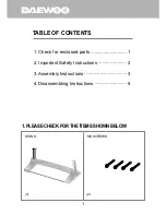 Предварительный просмотр 2 страницы Daewoo DP-ST20 Instruction Manual