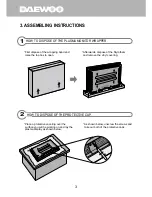 Предварительный просмотр 4 страницы Daewoo DP-ST20 Instruction Manual