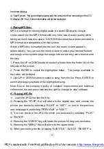 Preview for 17 page of Daewoo DPB-10000P Instruction Manual