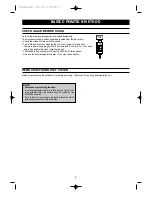 Предварительный просмотр 6 страницы Daewoo DPB-540R Instruction Manual