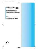 Предварительный просмотр 18 страницы Daewoo DPB-540R Instruction Manual