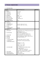 Preview for 4 page of Daewoo DPP-4242NAS Service Manual