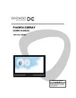 Daewoo DPP-42A2(GMBD) User Manual preview