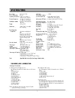 Preview for 3 page of Daewoo DR-C912B Service Manual