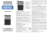 Daewoo DRP-100 User Manual preview