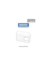 Daewoo DRP-19 User Manual предпросмотр