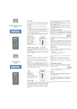 Preview for 1 page of Daewoo DRP-9 User Manual