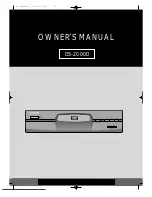 Preview for 34 page of Daewoo DS-2000D User Manual