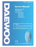 Daewoo DSB-070LH Service Manual preview