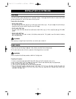 Preview for 16 page of Daewoo DSB-071LH Owner'S Manual