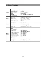 Предварительный просмотр 5 страницы Daewoo DSC-34W70N Service Manual