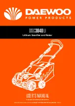 Предварительный просмотр 1 страницы Daewoo DSC3840Li User Manual