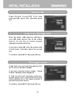 Preview for 12 page of Daewoo DSD-9230E Instruction Manual