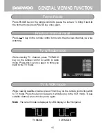 Preview for 15 page of Daewoo DSD-9230E Instruction Manual