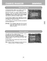 Preview for 20 page of Daewoo DSD-9230E Instruction Manual