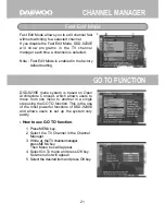 Preview for 21 page of Daewoo DSD-9230E Instruction Manual