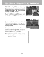 Preview for 22 page of Daewoo DSD-9230E Instruction Manual