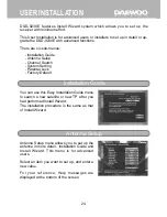 Preview for 24 page of Daewoo DSD-9230E Instruction Manual