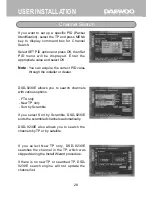 Preview for 28 page of Daewoo DSD-9230E Instruction Manual