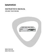 Daewoo DSD-9251M Instruction Manual предпросмотр