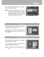 Предварительный просмотр 23 страницы Daewoo DSD-9251M Instruction Manual