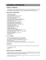 Preview for 3 page of Daewoo DSD-9251MA Service Manual