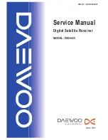 Предварительный просмотр 1 страницы Daewoo DSD-9420 Service Manual