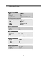 Preview for 3 page of Daewoo DSD-9420 Service Manual