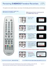 Preview for 1 page of Daewoo DSD-9502T Manual